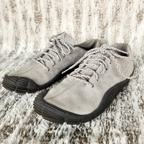 Merrell "Move Glove Suede" Barefoot Running Shoe Vibram Grey | Women's Size 6.5 - Picture 3 of 16
